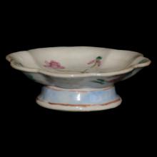 Coupelle sur pi�douche en Famille rose